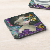 "アイリス魔法"のコースター コースター (左側)