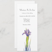 アイリス2 招待状 (正面/裏面)