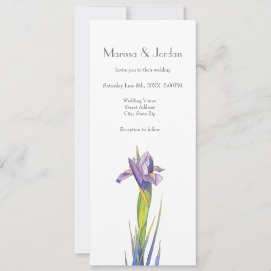 アイリス2 招待状 (正面)