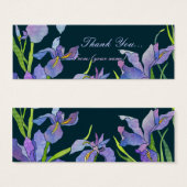 アイリス：ありがとうギフトラベル/ブックマーク (正面&裏面)