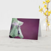 アイリス カード (黄色い花)