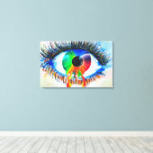 アイリス キャンバスプリント (インサイチュ (ウッドフロア))