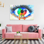 アイリス キャンバスプリント (インサイチュ (リビング))