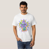 アイリス・クロス・キリスト教Tシャツ Tシャツ (正面フル)