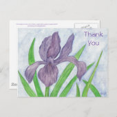 アイリス・サンキュー・ハガキ ポストカード (正面/裏面)