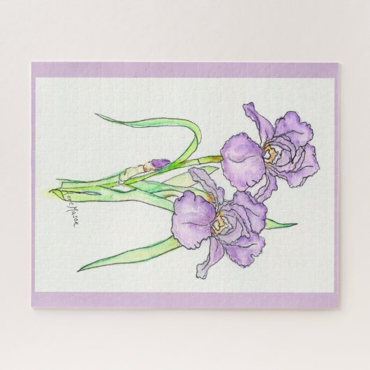 アイリス ジグソーパズル (横)