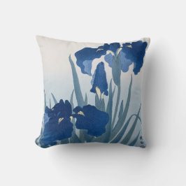 アイリス（ダークブルー）大原小村 クッション