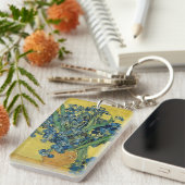 アイリス – ビンセント・ヴァン・ゴッホファインアート キーホルダー (正面右)