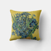 アイリス – ビンセント・ヴァン・ゴッホファインアート クッション (裏面)