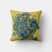 アイリス – ビンセント・ヴァン・ゴッホファインアート クッション (正面)