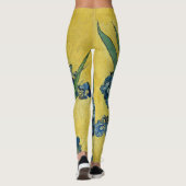 アイリス – ビンセント・ヴァン・ゴッホファインアート レギンス (裏面)