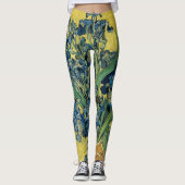 アイリス – ビンセント・ヴァン・ゴッホファインアート レギンス (正面)