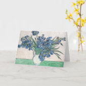 アイリス | ビンセント・ヴァン・ゴッホ カード (黄色い花)