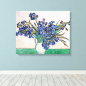 アイリス |ビンセント・ヴァン・ゴッホ | キャンバスプリント (インサイチュ (ウッドフロア))