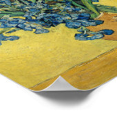 アイリス | ビンセント・ヴァン・ゴッホ ポスター (角)