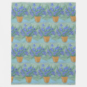 アイリス フリースブランケット (正面)