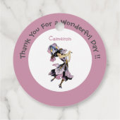 アイリス – フルーアデリス花お洒落パーティー供給 フェイバータグ (裏面)