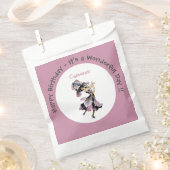 アイリス – フルーアデリス花お洒落パーティー供給 フェイバーバッグ (クリップ留めされた状態)