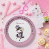 アイリス – フルーアデリス花お洒落パーティー供給 ペーパープレート (パーティー)