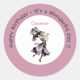 アイリス – フルーアデリス花お洒落パーティー供給 ラウンドシール