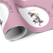 アイリス – フルーアデリス花お洒落パーティー供給 ラッピングペーパー (ロールコーナー)