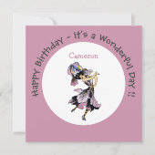 アイリス – フルーアデリス花お洒落パーティー供給 招待状 (正面)