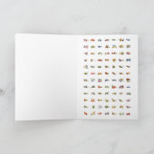 アイリス - フルール・ド・リス 夢見る花のパーティー用品 サンキューカード (内部)