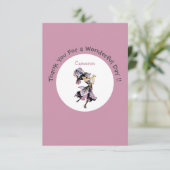 アイリス - フルール・ド・リス 夢見る花のパーティー用品 サンキューカード (スタンド正面)