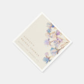 アイリス ブライダルシャワー スタンダードカクテルナプキン (角)