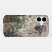 アイリス・ブルーミング iPhone 16ケース (裏面横)