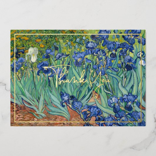 アイリス |ホイ実在ルサンキューカード 箔シーズンカード (正面)