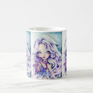 "アイリス"マグ コーヒーマグカップ