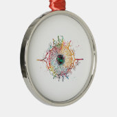 アイリス メタルオーナメント (右)