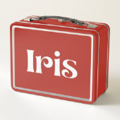 アイリス メタルランチボックス (裏面)