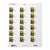 アイリス ラベル (フルシート)