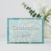 アイリス ヴァンゴッホ4 お祝いと告別式のお知らせ 招待状 (スタンド正面)