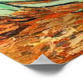 アイリス – ヴァンゴッホ- c1889 ポスター (角)