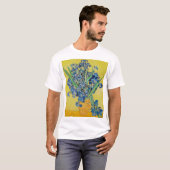 アイリス ヴィンセント・ファン・ゴッホ Tシャツ (正面フル)