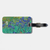 アイリス – ヴィンセント・ヴァン・ゴッホ。 ラゲッジタグ (裏面横)