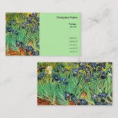 アイリス・ヴィンセント・ヴァン・ゴッホ 名刺 (正面/裏面)