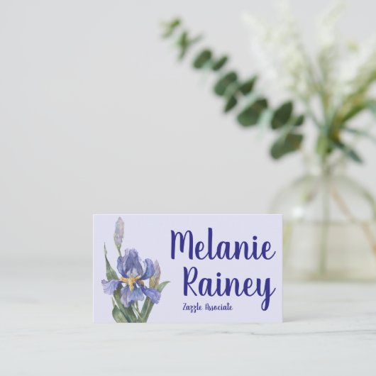 アイリス 名刺 (スタンド正面)