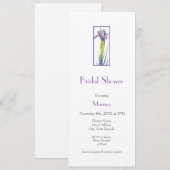 アイリス 招待状 (正面/裏面)