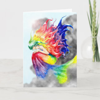 「アイリス」空白のな挨拶状 カード