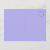 アイリス 紫の花 (私の写真) ポストカード (裏面)