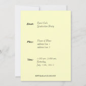 アイリス 花瓶 ヴィンセント・ヴァン・ゴッホ 招待状 (裏面)