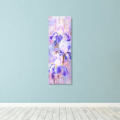 アイリス 花 キャンバスプリント - 絵画 (インサイチュ (ウッドフロア))