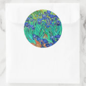 アイリス（1889年）植物学ファインアートヴィンセント・ヴァン・ゴッホ ラウンドシール (バッグ)