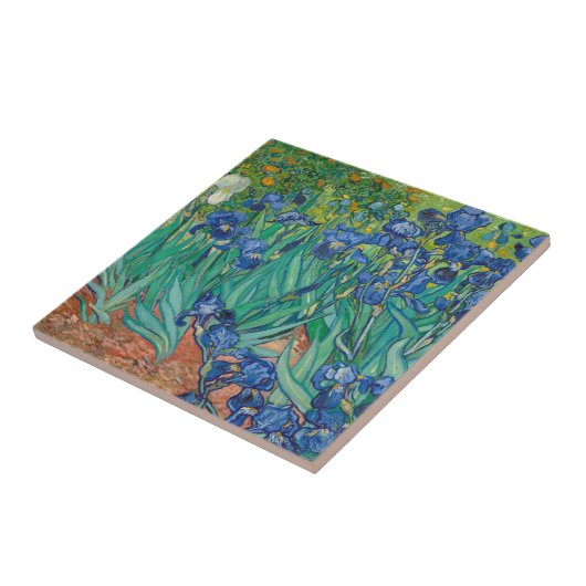 アイリス， 1889 タイル (側面)