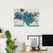 アイリス、1890年ビンセント・ヴァン・ゴッホ ポスター (ホームオフィス)