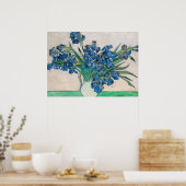 アイリス、1890年ビンセント・ヴァン・ゴッホ ポスター (キッチン)